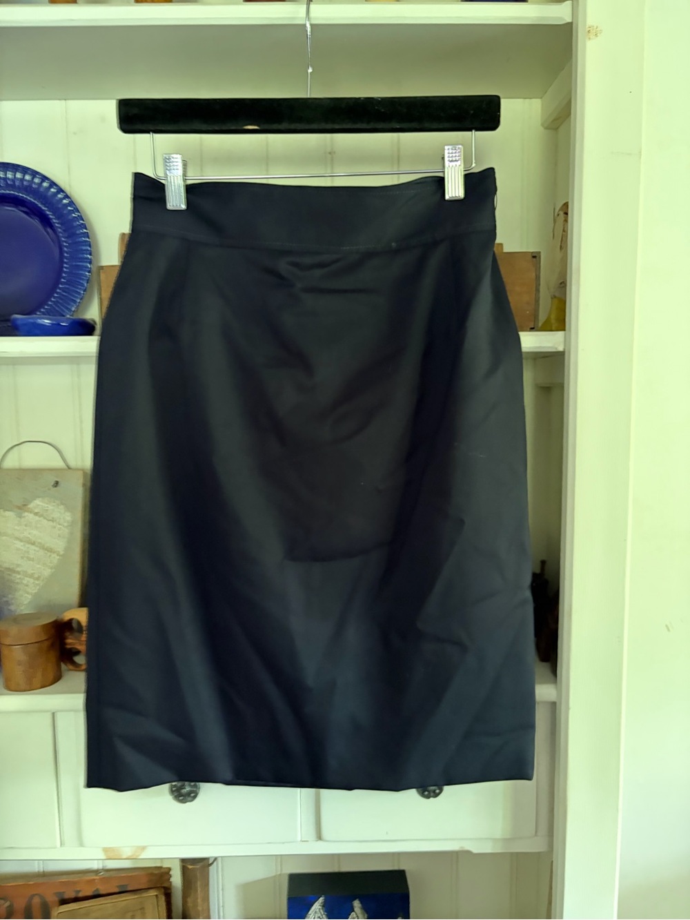 Stella McCartney Classic Navy Women's Pencil Skirt - Sleek Office Style